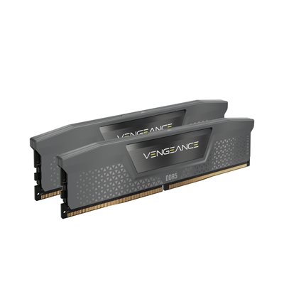 Corsair 32GB (2 x 16GB) Vengeance, DDR5 6000MHz, CL38, 1.35V, harmaa
