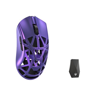 WLMOUSE Beast X Max, langaton pelihiiri, 30 000 DPI, violetti