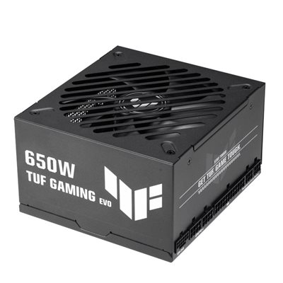 Asus 650W TUF Gaming Gold EVO, ATX-virtalähde, 80 Plus Gold, musta