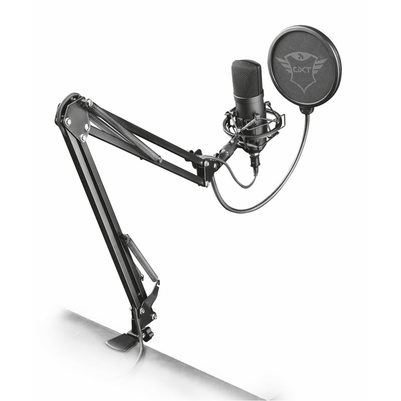 TRUST (Outlet) GXT 252+ EMITA PLUS STREAMING -mikrofoni, USB, musta