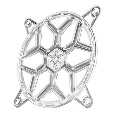 SilverStone FG121, RGB LED -valaistu tuuletinsuojus, 120mm, läpinäkyvä