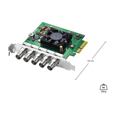 Blackmagic Design DeckLink Duo 2, SDI-kaappaus- ja toistokortti PCIe-väylään