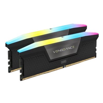 Corsair 48GB (2 x 24GB) Vengeance RGB, DDR5 7000MHz, CL40, 1.40V, musta/harmaa