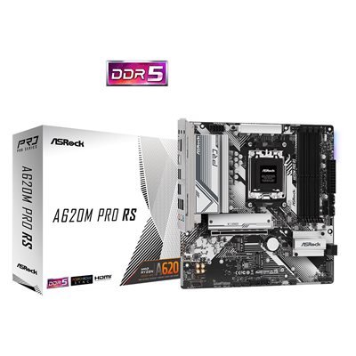 ASRock A620M Pro RS, mATX-emolevy