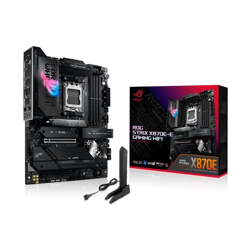 Asus ROG STRIX X870E-E GAMING WIFI, ATX-emolevy