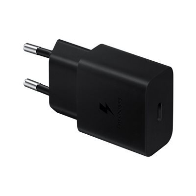 Samsung 15W -laturi, USB-C, musta