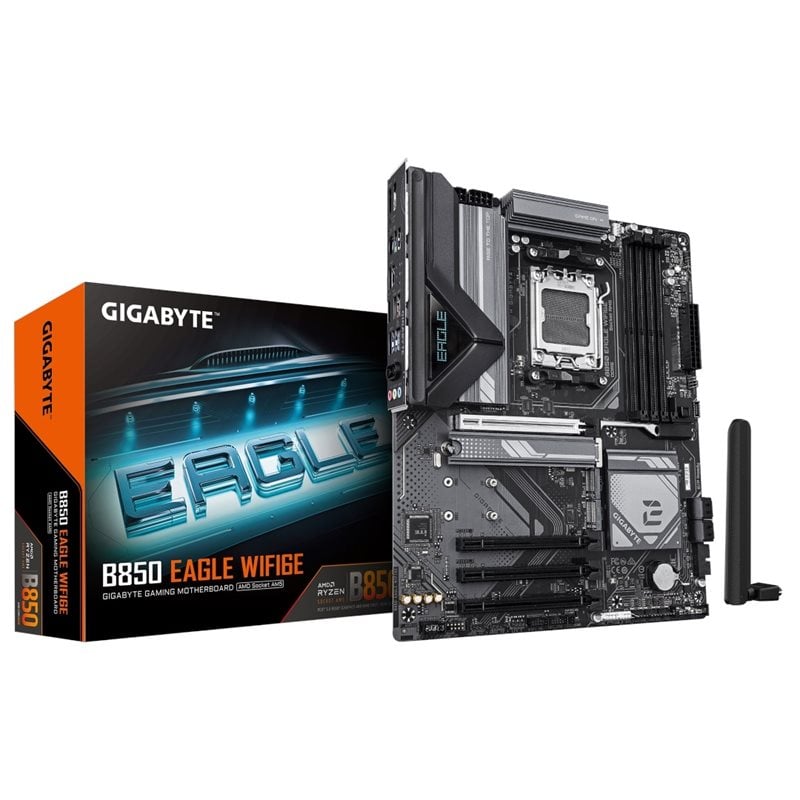 Gigabyte B850 EAGLE WIFI6E, ATX-emolevy