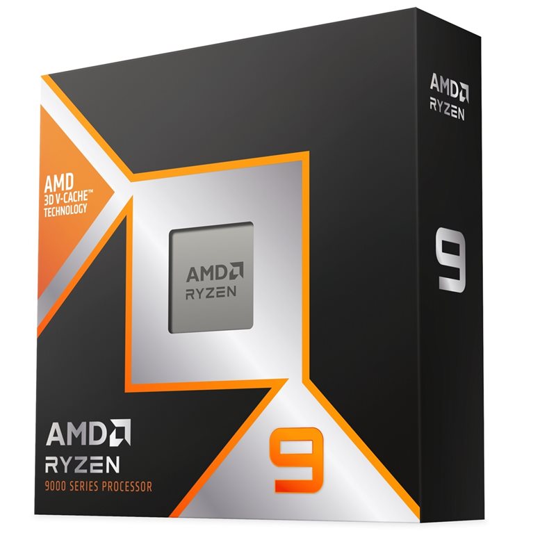 AMD Ryzen 9 9900X3D, AM5, 4.4 GHz, 12-Core, WOF