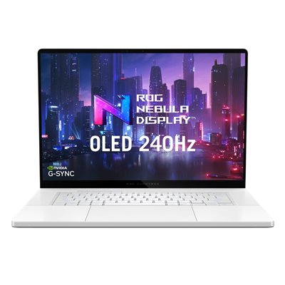 Asus 16" ROG Zephyrus G16 GU605CW, kannettava pelitietokone, Platinum White