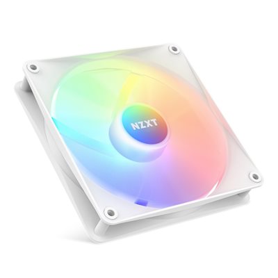NZXT (Outlet) F140 RGB Core, 140mm PWM-laitetuuletin, valkoinen