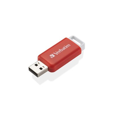 Verbatim 16GB DataBar, 2.0 USB-A -muistitikku, punainen