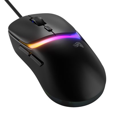 Glorious Model D3 Wired, langallinen pelihiiri, 30 000 DPI, musta