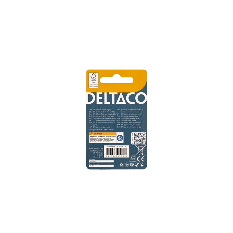 Deltaco CR2032 -paristo