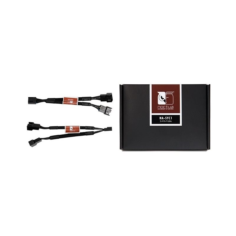 Noctua (Outlet) NA-SYC1 4-Pin PWM Y-kaapeli, 2kpl