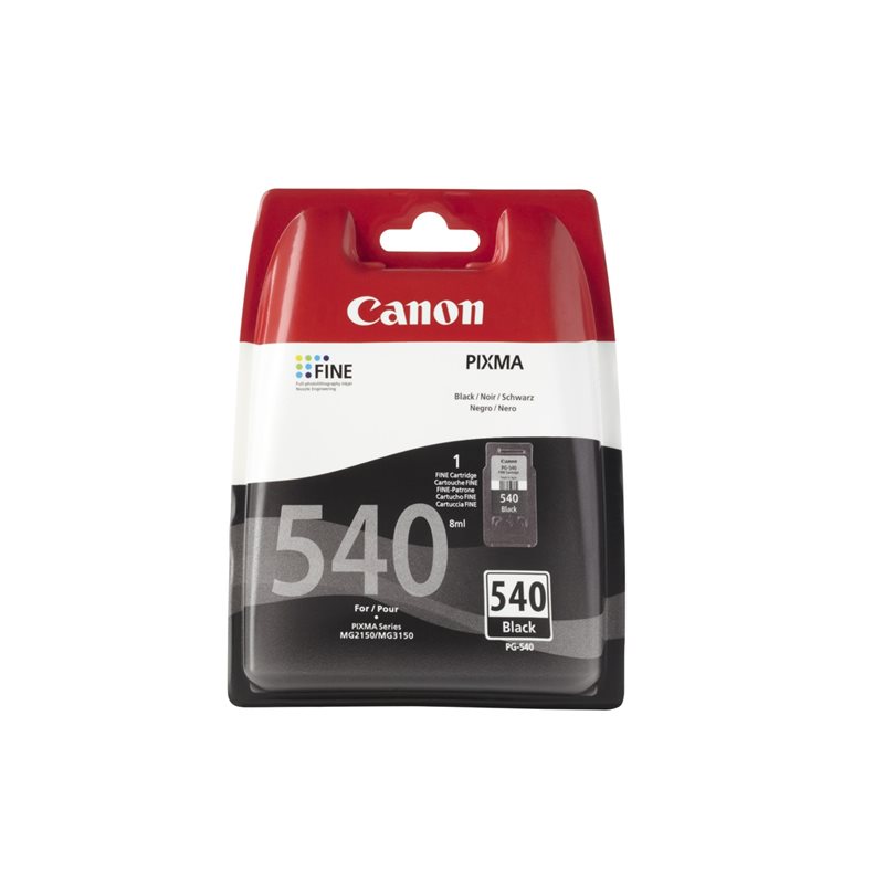 Canon PG-540, Musta, Mustepatruuna