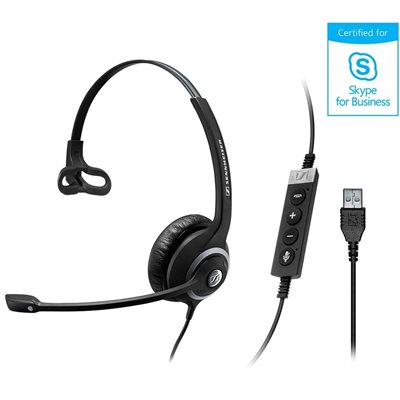 Sennheiser SC 230 USB MS II -sankakuuloke mikrofonilla, musta