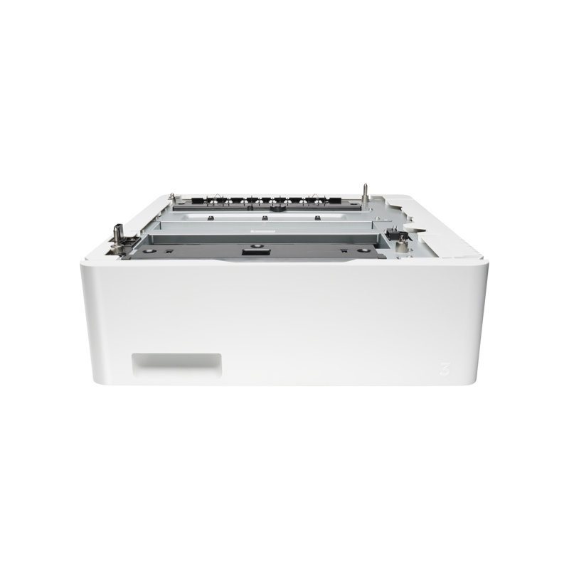 HP Laserjet 550-sheet Feeder Tray, media-alusta/syöttölaite, 550 arkkia, valkoinen