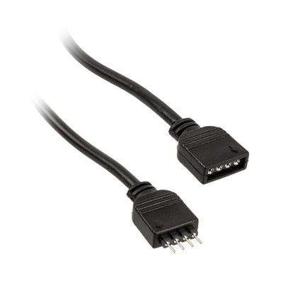Kolink RGB 4-pin Extension Cable -jatkokaapeli, 50cm, musta