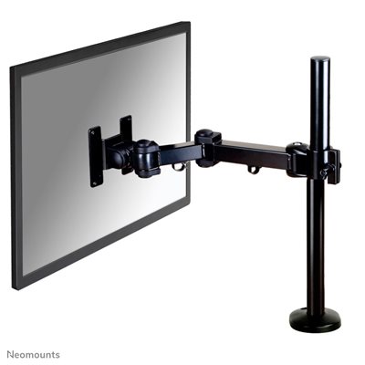 Neomounts 10-30" Monitor Desk Mount, näyttövarsi pöydälle, musta