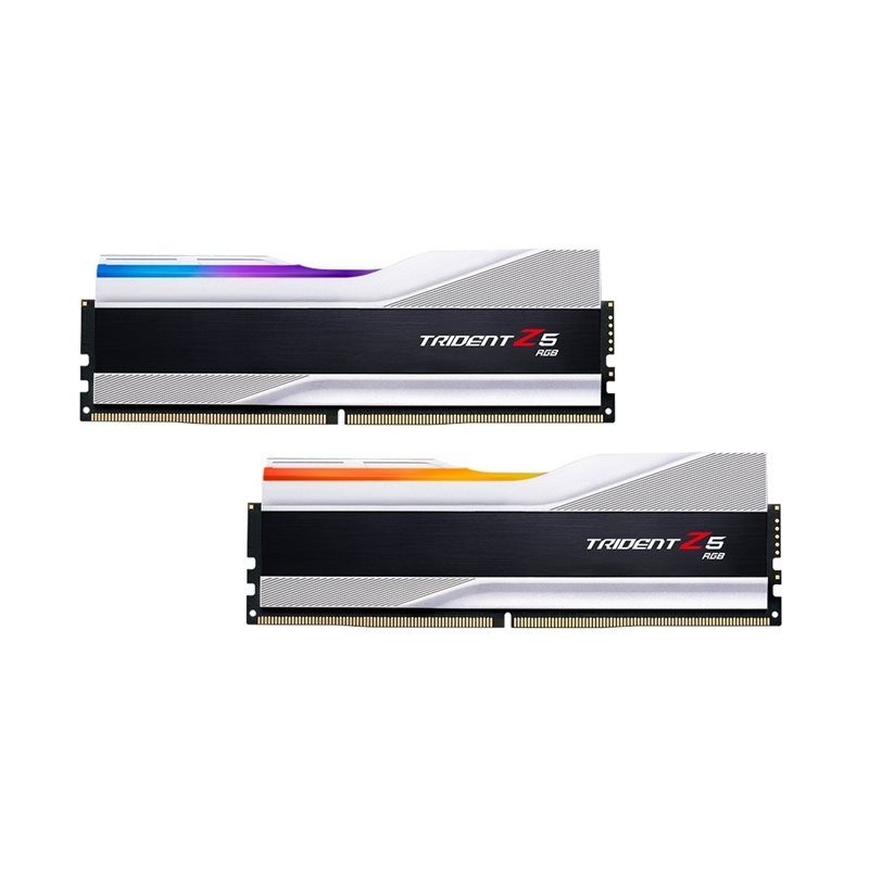 G.Skill 32GB (2 x 16GB) Trident Z5 RGB, DDR5 6000MHz, CL40, 1.35V, hopea/musta
