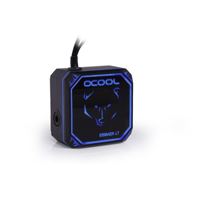Alphacool Eisbaer Aurora LT Solo, CPU-blokki pumpulla, musta