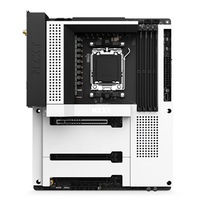 NZXT N7 B650E, ATX-emolevy, valkoinen