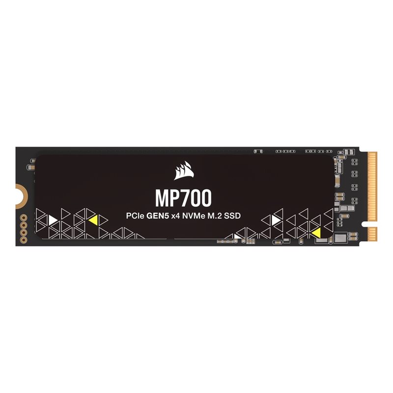 Corsair 2TB MP700 PCIe Gen5 x4 NVMe 2.0 M.2 SSD-levy, M.2 2280, 10 000/10 000 MB/s