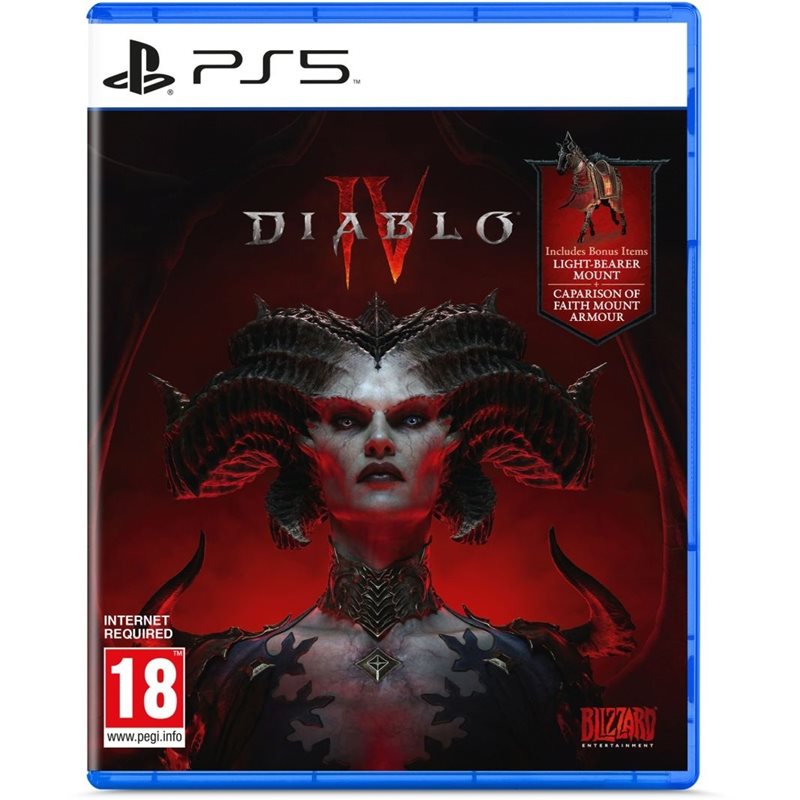 Blizzard Diablo IV (PS5, K-18!) (Tarjous! Norm. 64,90€)