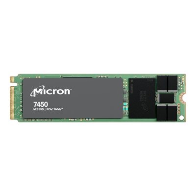 Micron 480GB 7450 PRO NVME SSD-levy, M.2 2280, 5000/700 MB/s