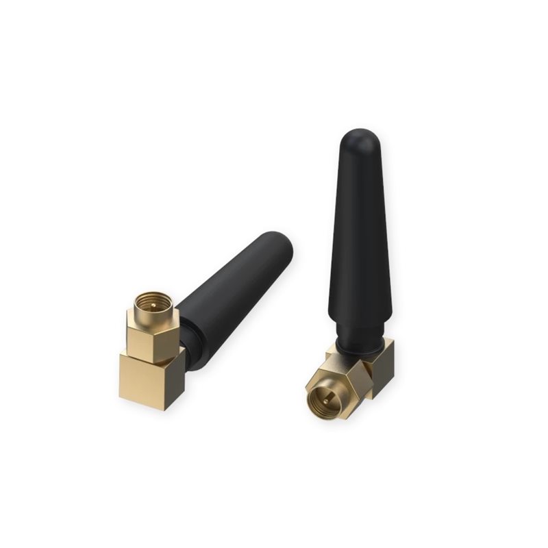 Teltonika Angled Compact Mobile SMA -antenni, musta