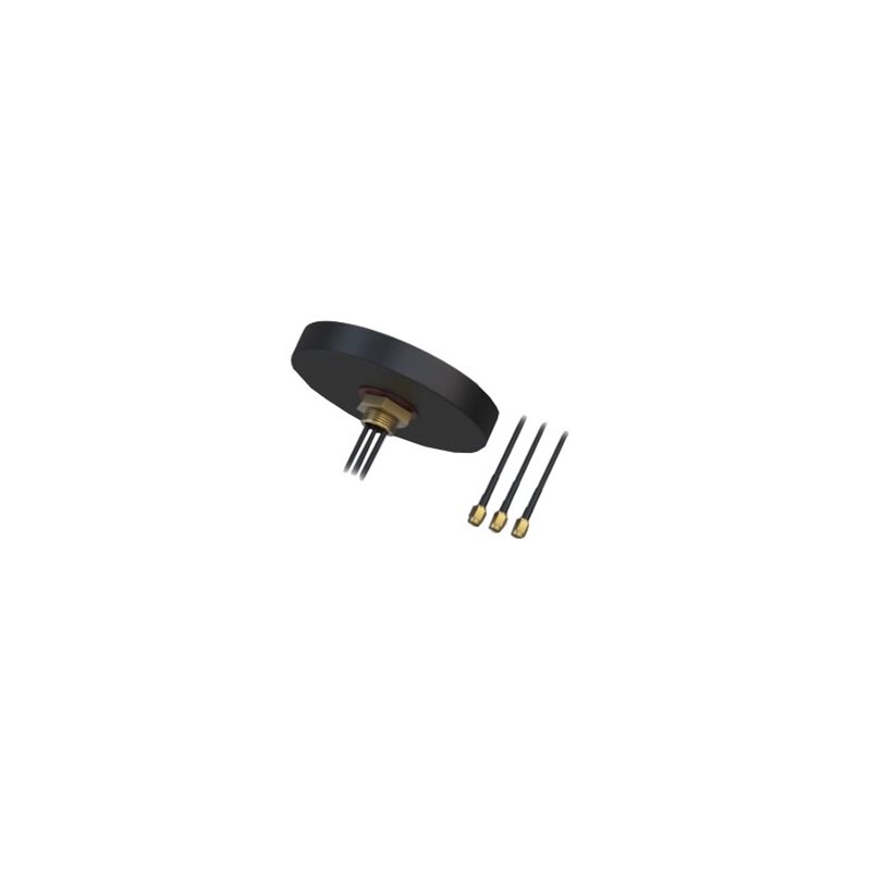 Teltonika Combo SiSo LTE/GNSS/WiFi Roof SMA -antenni, musta