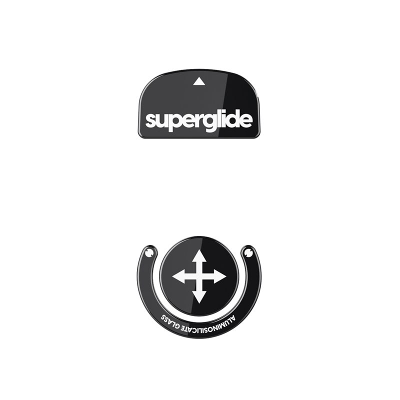 Pulsar Superglide (Type-S) for Logitech G PRO X SUPERLIGHT, hiiren tassusarja, musta