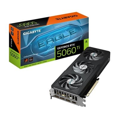 Gigabyte GeForce RTX 5060 Ti EAGLE MAX OC -näytönohjain, 16GB GDDR7