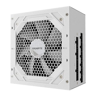 Gigabyte (Outlet) 850W UD850GM PG5 V2 ICE, ATX-virtalähde, PCIe 5.1, 80 Plus Gold, valkoinen
