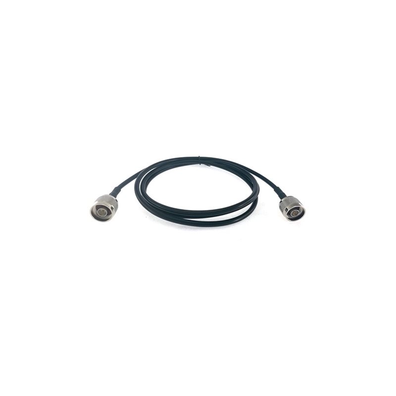 Arronna N uros -> N uros -välikaapeli, 1,5m, musta