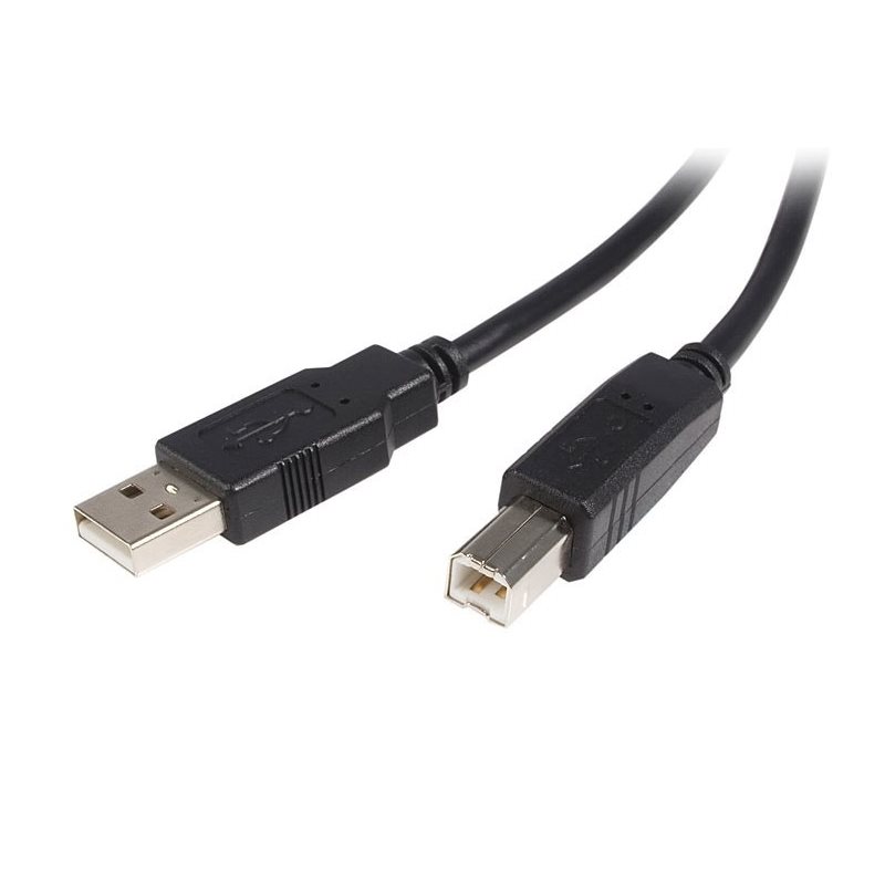 StarTech.com 2.0 USB-A - USB-B -kaapeli, 5m, musta