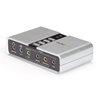 StarTech.com 7.1 ulkoinen USB äänikortti, S/PDIF ääniliitännällä, harmaa