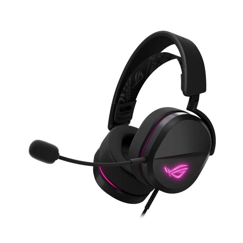 Asus ROG Pelta Core, langalliset pelikuulokkeet mikrofonilla (PC / PS5), musta